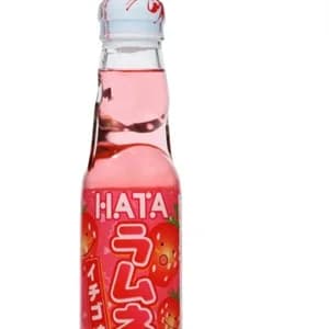 Strawberry Ramune Japanese Soda