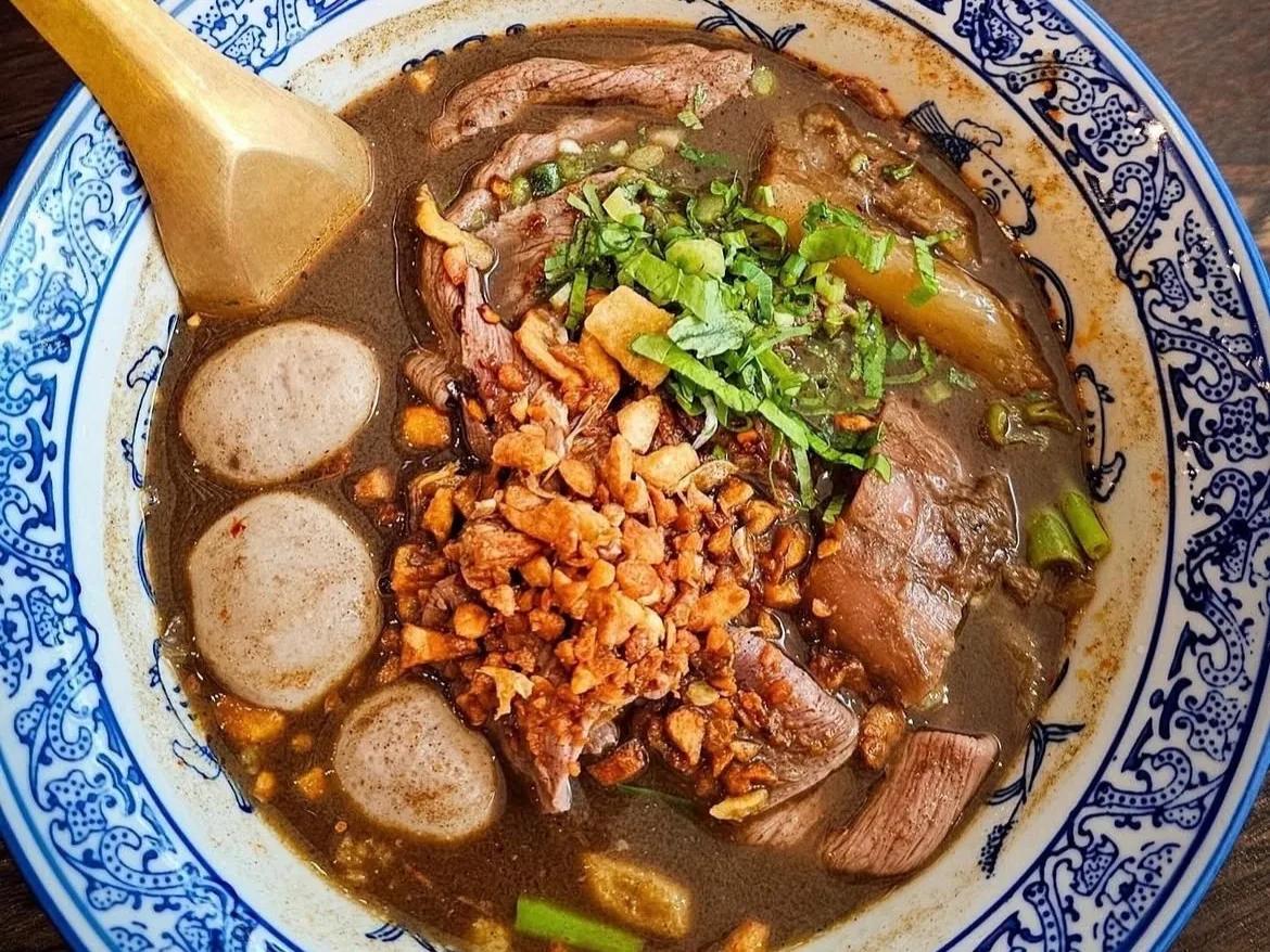 Boat noodle soup